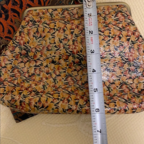 Patricia Nash Floral Print Clutch Bag, minimal wear - Picture 4 of 11